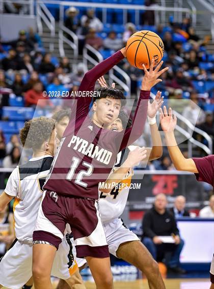Thumbnail 3 in Pyramid Lake vs. Mineral County (NIAA 1A State Semifinals) photogallery.