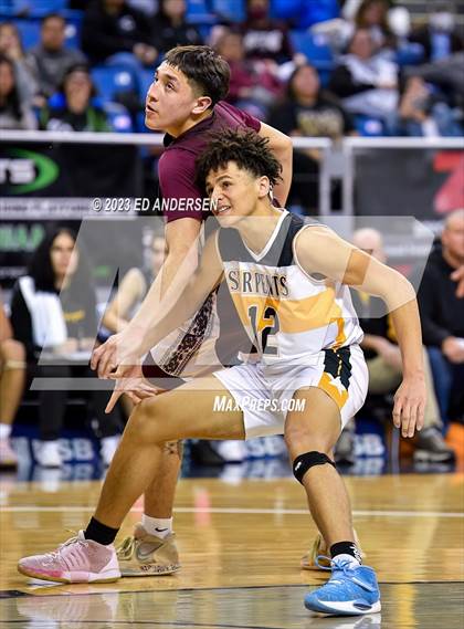Thumbnail 3 in Pyramid Lake vs. Mineral County (NIAA 1A State Semifinals) photogallery.