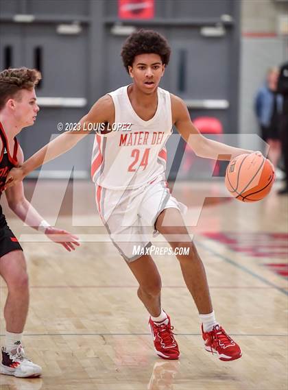Thumbnail 3 in Orange Lutheran @ Mater Dei (Nike Extravaganza) photogallery.