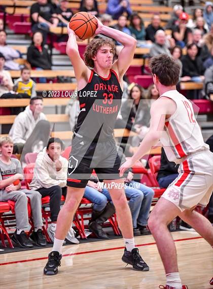 Thumbnail 1 in Orange Lutheran @ Mater Dei (Nike Extravaganza) photogallery.