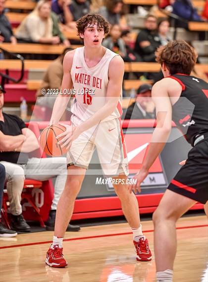 Thumbnail 1 in Orange Lutheran @ Mater Dei (Nike Extravaganza) photogallery.
