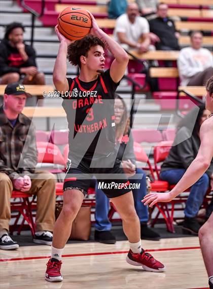 Thumbnail 1 in Orange Lutheran @ Mater Dei (Nike Extravaganza) photogallery.