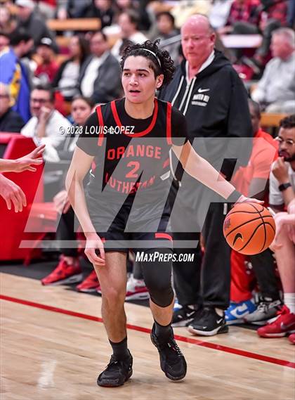 Thumbnail 1 in Orange Lutheran @ Mater Dei (Nike Extravaganza) photogallery.