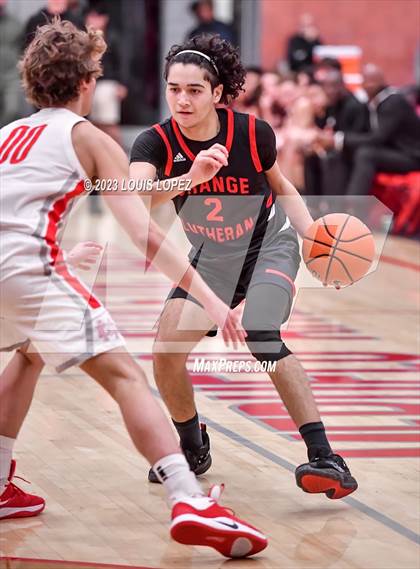 Thumbnail 2 in Orange Lutheran @ Mater Dei (Nike Extravaganza) photogallery.