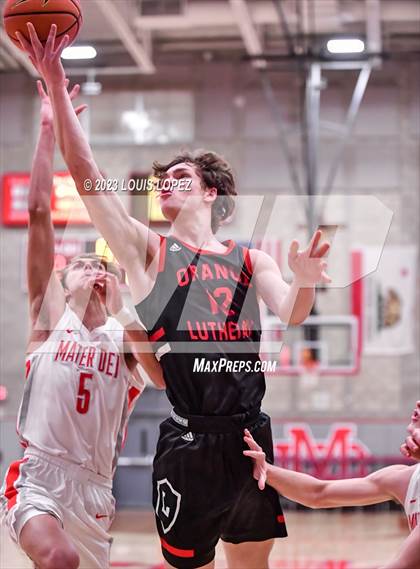 Thumbnail 2 in Orange Lutheran @ Mater Dei (Nike Extravaganza) photogallery.