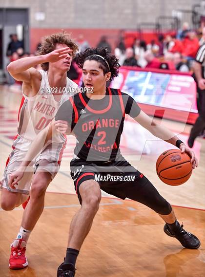 Thumbnail 3 in Orange Lutheran @ Mater Dei (Nike Extravaganza) photogallery.