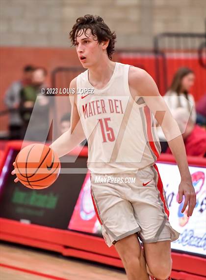 Thumbnail 3 in Orange Lutheran @ Mater Dei (Nike Extravaganza) photogallery.