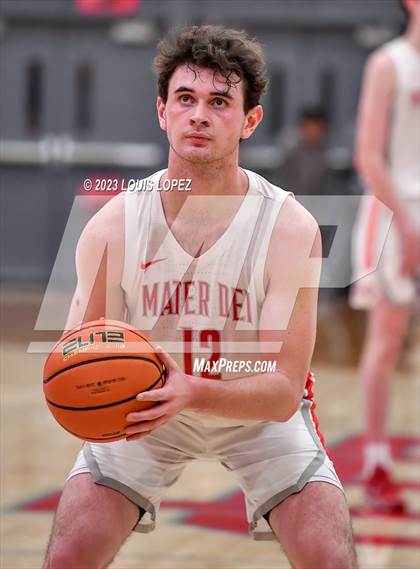 Thumbnail 1 in Orange Lutheran @ Mater Dei (Nike Extravaganza) photogallery.