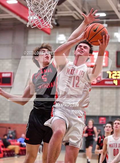 Thumbnail 3 in Orange Lutheran @ Mater Dei (Nike Extravaganza) photogallery.