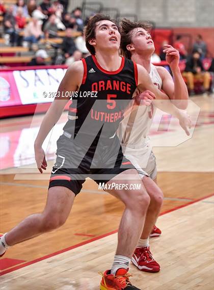 Thumbnail 3 in Orange Lutheran @ Mater Dei (Nike Extravaganza) photogallery.