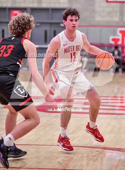 Thumbnail 3 in Orange Lutheran @ Mater Dei (Nike Extravaganza) photogallery.