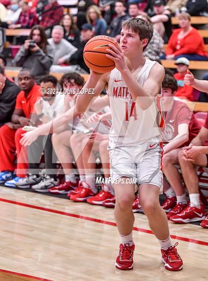 Thumbnail 2 in Orange Lutheran @ Mater Dei (Nike Extravaganza) photogallery.
