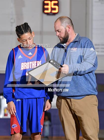 Thumbnail 3 in Christian Brothers vs. Bullard (St. Hope Elite Classic) photogallery.
