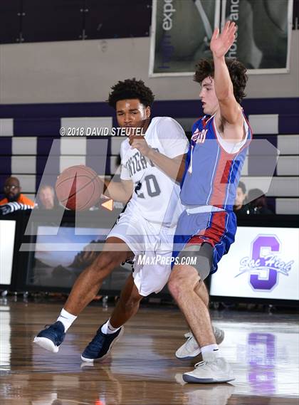 Thumbnail 2 in Christian Brothers vs. Bullard (St. Hope Elite Classic) photogallery.