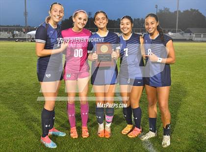Thumbnail 1 in Dixon @ Western Alamance (NCHSAA 3A East Final OT - Awards) photogallery.