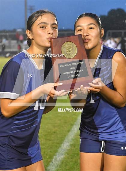 Thumbnail 3 in Dixon @ Western Alamance (NCHSAA 3A East Final OT - Awards) photogallery.