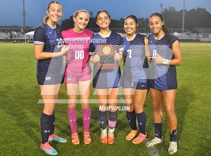 Thumbnail 3 in Dixon @ Western Alamance (NCHSAA 3A East Final OT - Awards) photogallery.