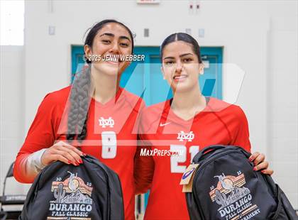 Thumbnail 1 in Mater Dei vs. Xavier College Prep (Durango Fall Classic) photogallery.