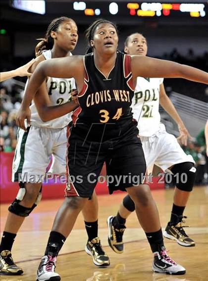 Thumbnail 3 in Clovis West vs. Poly (CIF SoCal D1 Final) photogallery.