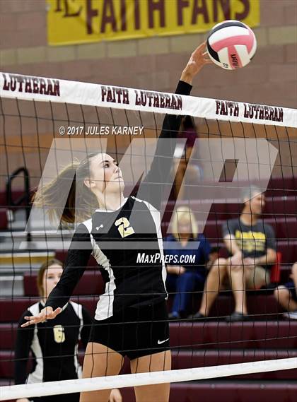 Thumbnail 3 in Clark vs. Faith Lutheran photogallery.