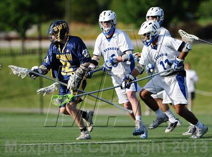 Thumbnail 3 in Bronxville vs. Shoreham-Wading River  (NYSPHSAA Class C Semifinal) photogallery.