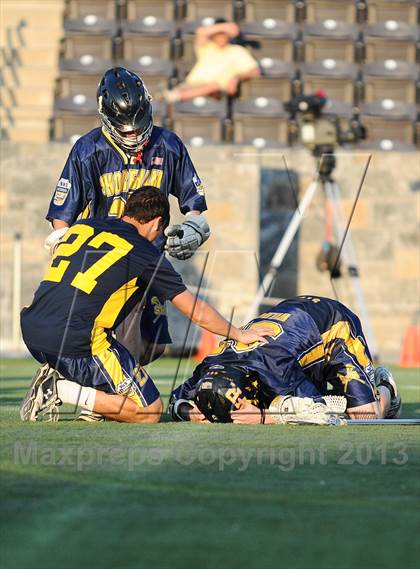 Thumbnail 3 in Bronxville vs. Shoreham-Wading River  (NYSPHSAA Class C Semifinal) photogallery.