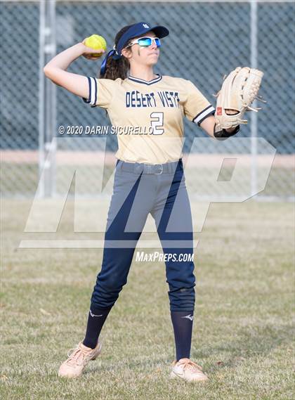 Thumbnail 3 in Desert Vista vs. Gila Ridge (Westwood-Dobson Softball Invitational) photogallery.