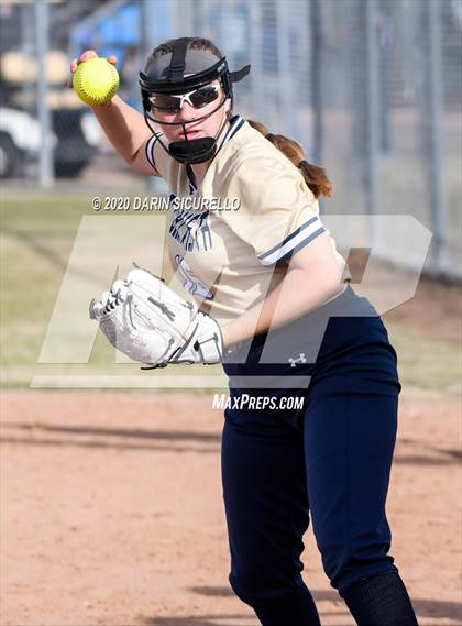 Thumbnail 3 in Desert Vista vs. Gila Ridge (Westwood-Dobson Softball Invitational) photogallery.