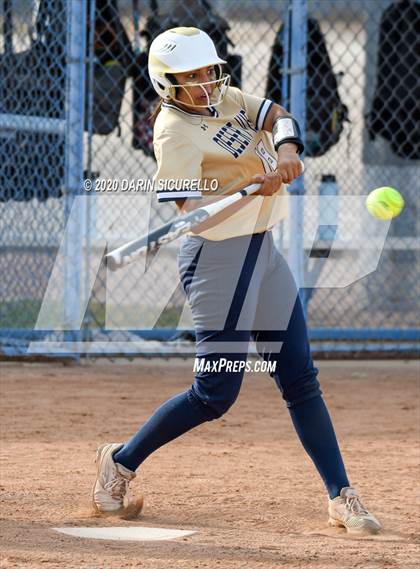 Thumbnail 2 in Desert Vista vs. Gila Ridge (Westwood-Dobson Softball Invitational) photogallery.