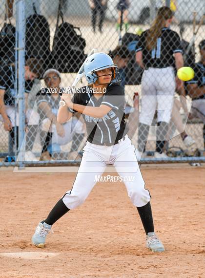Thumbnail 3 in Desert Vista vs. Gila Ridge (Westwood-Dobson Softball Invitational) photogallery.