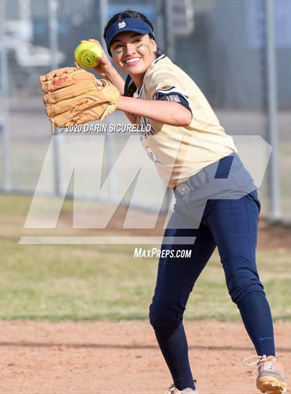 Thumbnail 1 in Desert Vista vs. Gila Ridge (Westwood-Dobson Softball Invitational) photogallery.