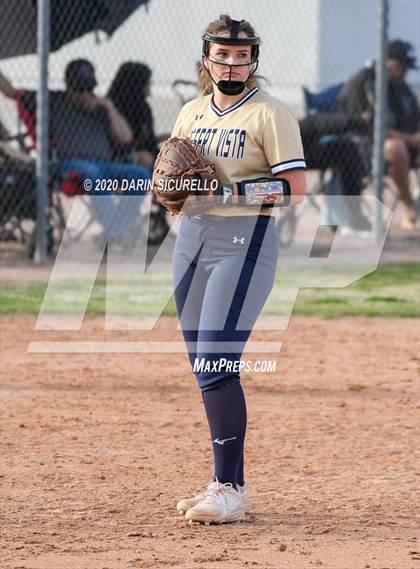 Thumbnail 1 in Desert Vista vs. Gila Ridge (Westwood-Dobson Softball Invitational) photogallery.