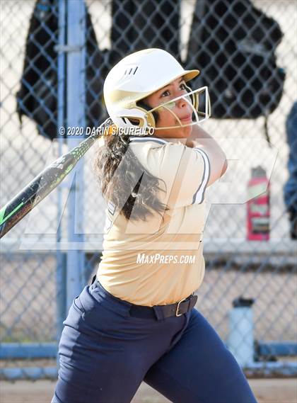 Thumbnail 3 in Desert Vista vs. Gila Ridge (Westwood-Dobson Softball Invitational) photogallery.