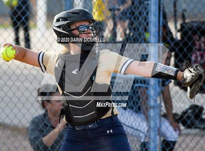 Thumbnail 3 in Desert Vista vs. Gila Ridge (Westwood-Dobson Softball Invitational) photogallery.