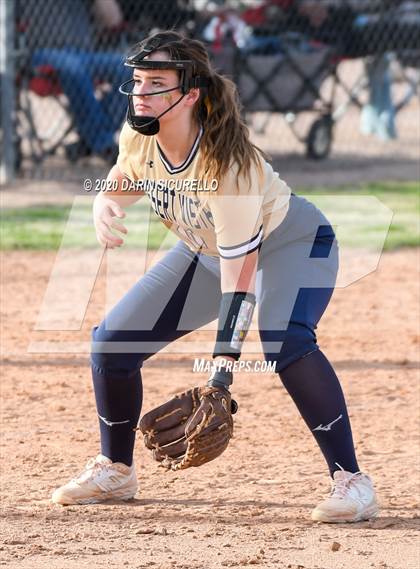 Thumbnail 1 in Desert Vista vs. Gila Ridge (Westwood-Dobson Softball Invitational) photogallery.