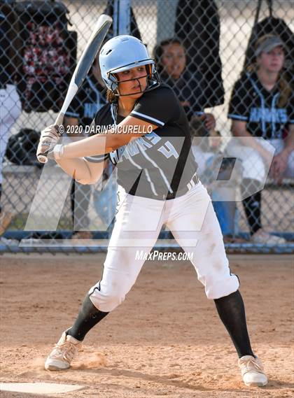 Thumbnail 3 in Desert Vista vs. Gila Ridge (Westwood-Dobson Softball Invitational) photogallery.