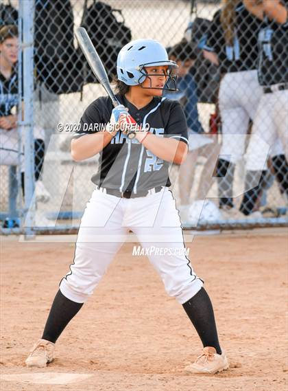 Thumbnail 3 in Desert Vista vs. Gila Ridge (Westwood-Dobson Softball Invitational) photogallery.