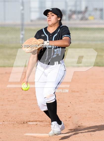 Thumbnail 3 in Desert Vista vs. Gila Ridge (Westwood-Dobson Softball Invitational) photogallery.