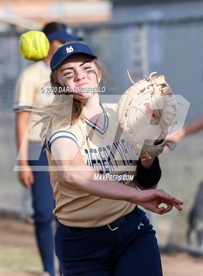 Thumbnail 3 in Desert Vista vs. Gila Ridge (Westwood-Dobson Softball Invitational) photogallery.