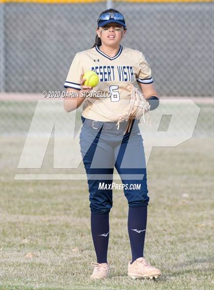 Thumbnail 1 in Desert Vista vs. Gila Ridge (Westwood-Dobson Softball Invitational) photogallery.