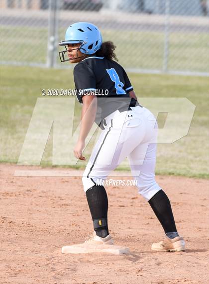 Thumbnail 3 in Desert Vista vs. Gila Ridge (Westwood-Dobson Softball Invitational) photogallery.