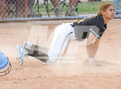 Thumbnail 3 in Desert Vista vs. Gila Ridge (Westwood-Dobson Softball Invitational) photogallery.