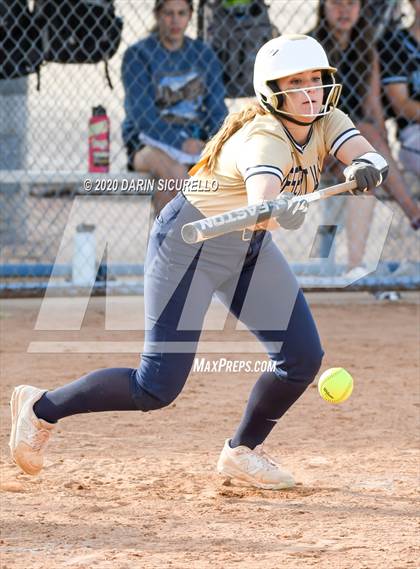 Thumbnail 3 in Desert Vista vs. Gila Ridge (Westwood-Dobson Softball Invitational) photogallery.