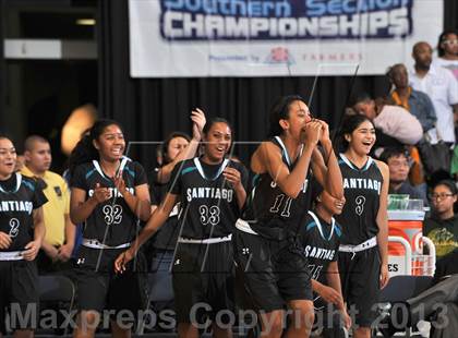 Thumbnail 2 in Santiago vs. Etiwanda (CIF SS DIV 1AA Final) photogallery.