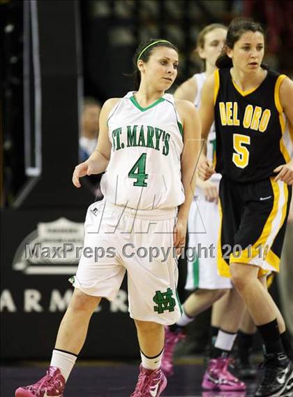 Thumbnail 2 in St. Mary's vs. Del Oro (CIF NorCal D2 Regional Final) photogallery.