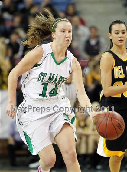 Thumbnail 3 in St. Mary's vs. Del Oro (CIF NorCal D2 Regional Final) photogallery.