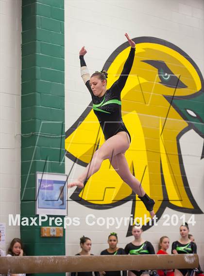 Thumbnail 2 in NYSPHSAA Gymnastics Championships (Balance Beam) photogallery.