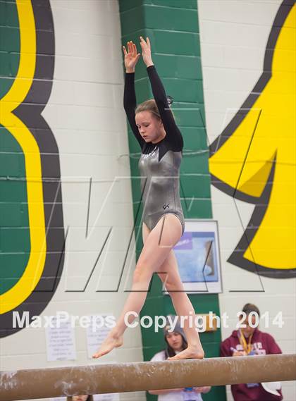 Thumbnail 2 in NYSPHSAA Gymnastics Championships (Balance Beam) photogallery.