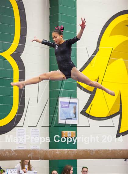 Thumbnail 2 in NYSPHSAA Gymnastics Championships (Balance Beam) photogallery.