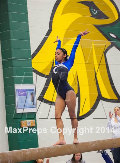 Thumbnail 2 in NYSPHSAA Gymnastics Championships (Balance Beam) photogallery.